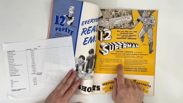 Peak Superman (1940s)! King of All Media! Books, War Bonds, Cartoons, Serials, Newspaper Strips! смотреть онлайн