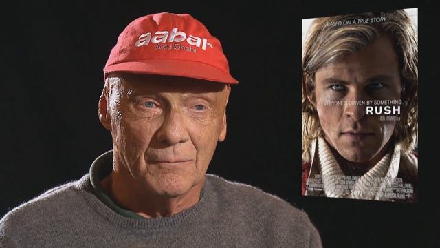 Niki Lauda on motion picture Rush смотреть онлайн