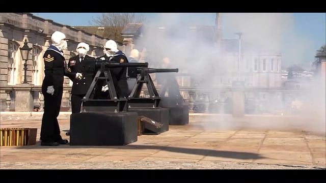 Gun salutes around the UK in tribute to the Duke of Edinburgh смотреть онлайн