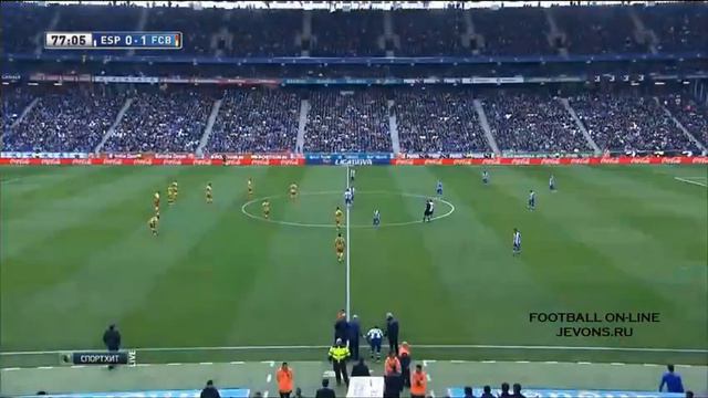 Эспаньол Барселона 0-1 смотреть онлайн