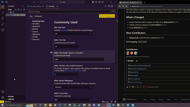 MINECRAFT Font in VSCODE смотреть онлайн