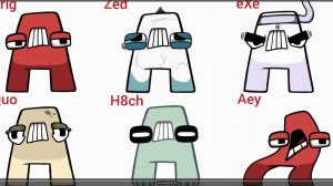 Алфавит ЛОРА версии