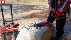 Einhell Тест аккумуляторных перфораторов на отверстии 25х450мм