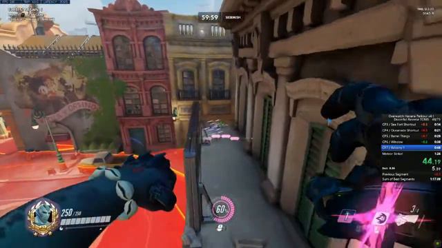 【 Havana Parkour v4.1 】DOOMFIST (Forward) 1:23.52 RTA - Overwatch Speedrun смотреть онлайн