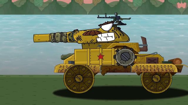 Эволюция Гибридов КАРЛ-33 vs КАРЛ-44М vs КАРЛ-54С vs КАРЛ-63П vs КАРЛ-64М - Мультики про танки смотреть онлайн