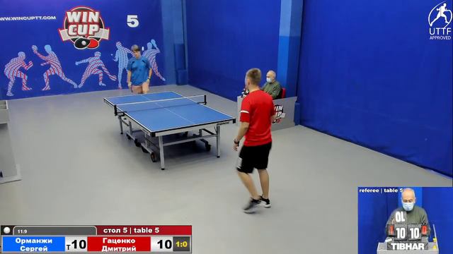 17:30 Орманжи Сергей 3-1 Гаценко Дмитрий cтол 5 ЮГ- 3 13.02.22 смотреть онлайн