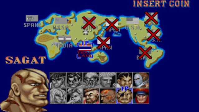 Street Fighter 2 Hack 💥 (Hardest / Arcade) 💥 SAGAT смотреть онлайн