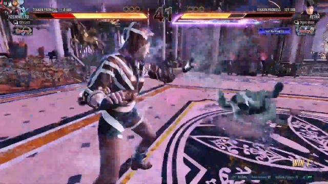 | TEKKEN 8 | Yoshi training, throw training смотреть онлайн