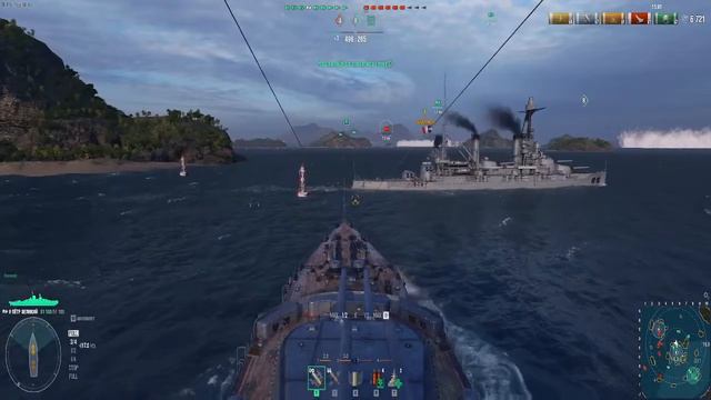 РАУНДОВАЯ ИГРА ПОБЕДА | WORLD OF WARSHIPS#2 смотреть онлайн