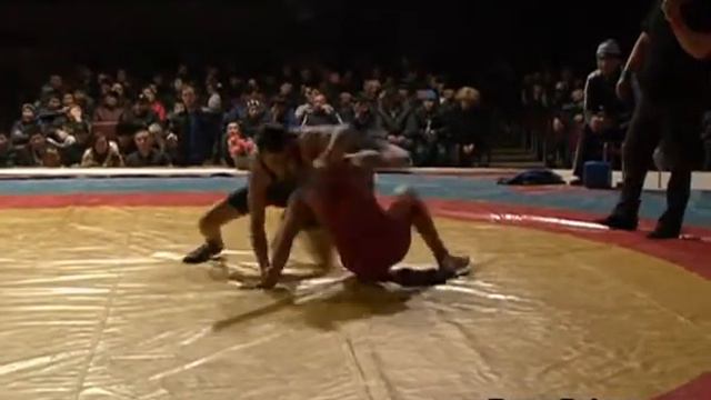 Вольная борьба. Чемпионат Кыргызстана-2017. 57 кг ут. Арстанбек уулу Тунгуч-Женишбек Казыбеков смотреть онлайн