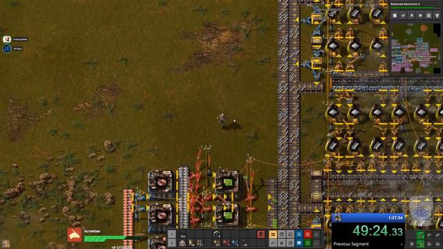 Factorio 1.0 ⚙️ SpeedRun 1h 39m 33s ⚙️ NewGame+ MMP Speed run смотреть онлайн