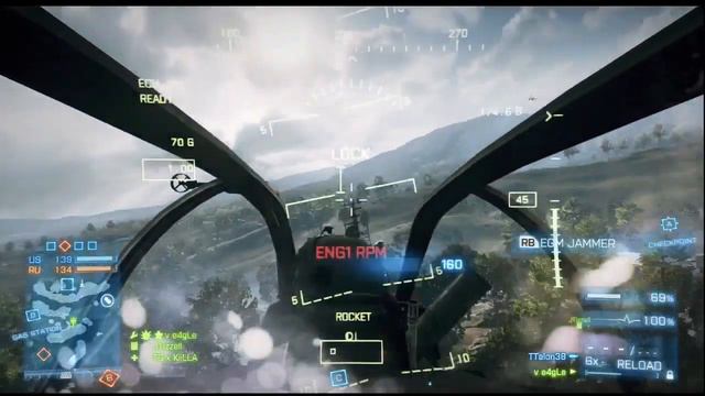 Game Fails: Battlefield 3 "2 dimensional thinking" смотреть онлайн