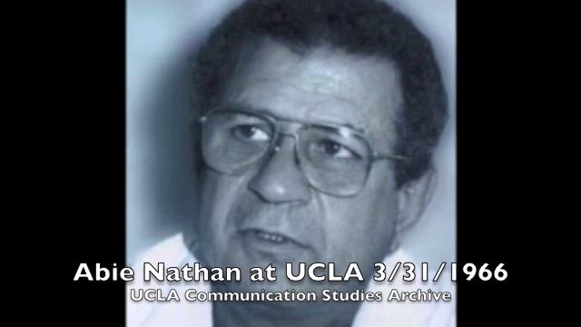 Abie Nathan speaking at UCLA 3/31/1966 смотреть онлайн