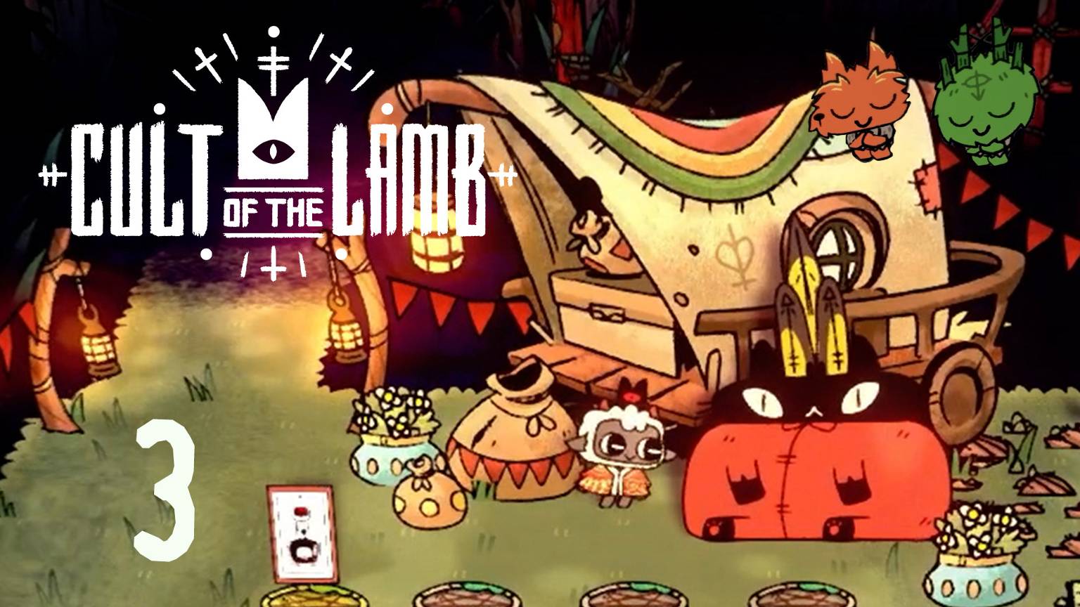 Босс Леший и кошачий магазин - Cult of the Lamb - 3