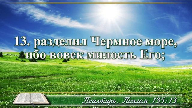 ВидеоБиблия Псалом 135 с музыкой Бондаренко смотреть онлайн