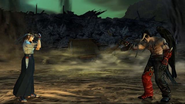 Tekken 5 - Devil Jin Story battle cutscenes by default camera смотреть онлайн
