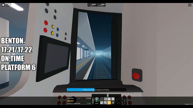 TIMELAPSE: Leighton - Benton - Leighton in the Class 377! Roblox SCR смотреть онлайн