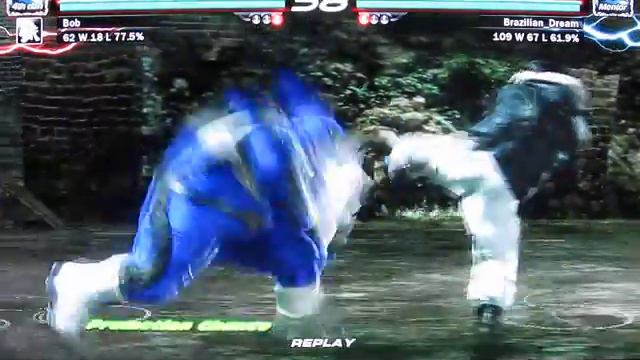 Tekken 6 - Me(Bob) vs Brazilian_Dream(Hwoarang) Online смотреть онлайн