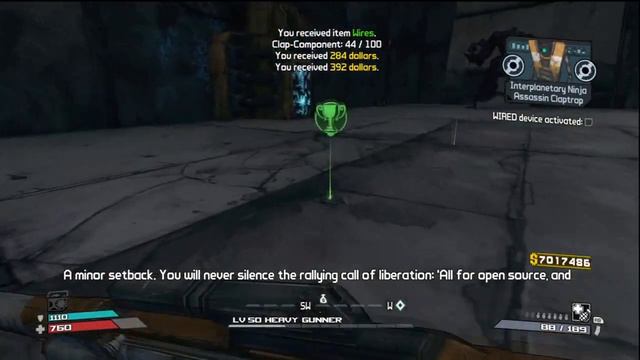 Borderlands Claptrap's New Robot Revolution DLC Walkthrough HD Episode 12: _____-Trap смотреть онлайн