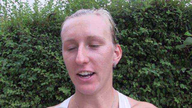 Tereza Smitková po výhře v 1. kole dvouhry Tennis Arena Cup Plzeň 2016 смотреть онлайн