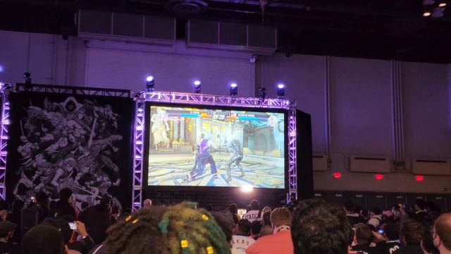 Combo Breaker 2022 Tekken 7 Exhibition (NA) Victim of Ritual vs (EU) Tetsu Double KO Crowd pov смотреть онлайн