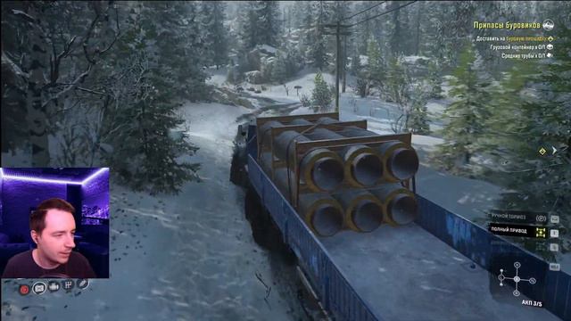 SnowRunner Кооп. Самый сложный груз на Аляске смотреть онлайн