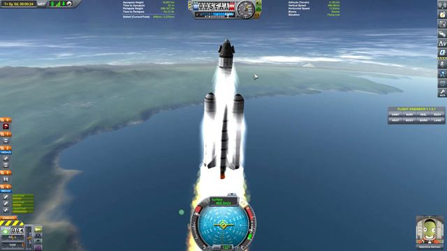 Kerbal Space Program Career Breaking Ground DLC: [2] First Woman In Orbit