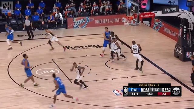Patrick Patterson Full Play | Mavericks vs Clippers 2019-20 Playoffs Game 5 | Smart Highlights смотреть онлайн
