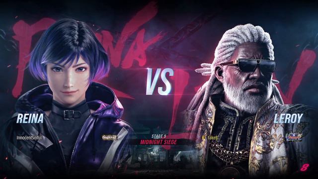 Tekken 8 (Xbox Series X) Arcade Battle as Reina смотреть онлайн