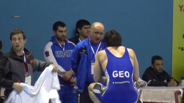 Freestyle Wrestling - Kerashvilli (GEO) vs Marsagishvili (GEO) 97kg Match смотреть онлайн