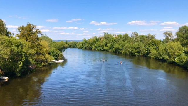 Am Fulda - Das blaue Band (Kanusport) Stadt Kassel _ مشاهدة زوارق الكاياك نهر فولدا في مدينة كاسل смотреть онлайн