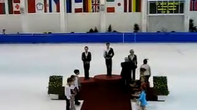 2009 JGP Budapest Medal Ceremony Men смотреть онлайн