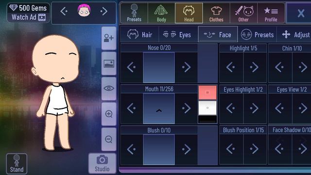 создаю скин скины сделала закрытыми глазами