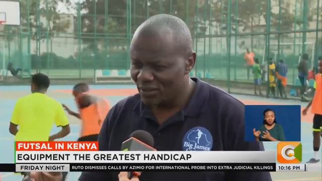 Futsal introduced in Kenya смотреть онлайн