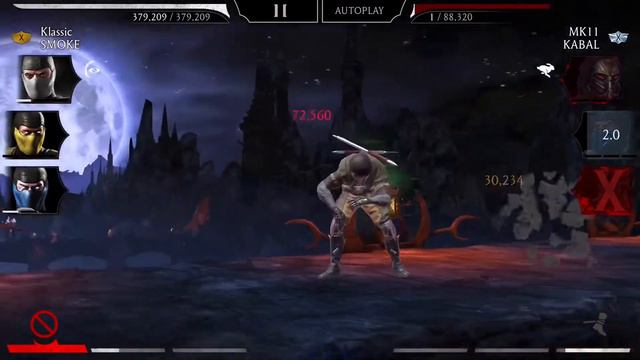 Only In Mortal Kombat Mobile: Kabal Ice Clone Changes Pose While Frozen смотреть онлайн