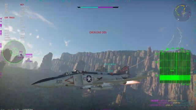 War Thunder - f4j Phantom Gameplay смотреть онлайн