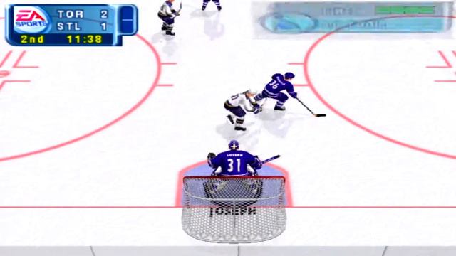 NHL 2001 Gameplay St Louis Blues vs Toronto Maple Leafs смотреть онлайн
