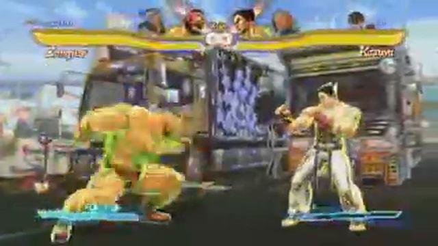 Zangief uses speed gems in Street Fighter X Tekken смотреть онлайн