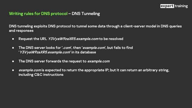 11. DNS tunneling смотреть онлайн