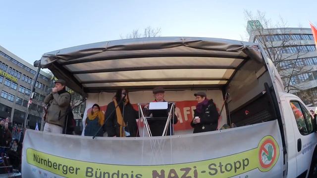 Ernst Grube bei Nazistopp-Kundgebung am 20.01.2024 смотреть онлайн