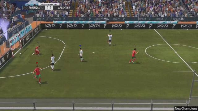 FIFA 22 - Portugal Vs. Argentina VOLTA FOOTBALL (PS5) 4K HDR смотреть онлайн