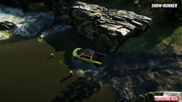 SnowRunner: Green Valley Map Extreme Off Road With Ford Raptor смотреть онлайн