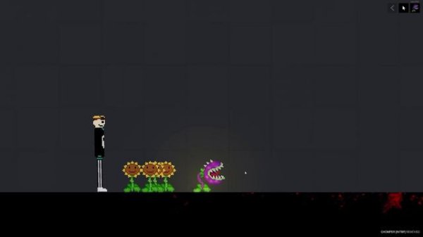 Plants Vs Zombies in People Playground..