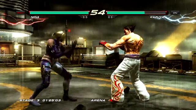 Tekken 6 - Arena Mode - Nina Williams #8 смотреть онлайн