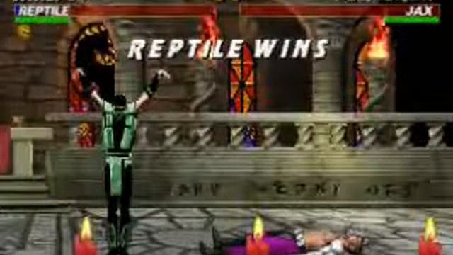 Mortal Kombat Trilogy: Reptile Very Hard Champion Ladder part 1/2 смотреть онлайн