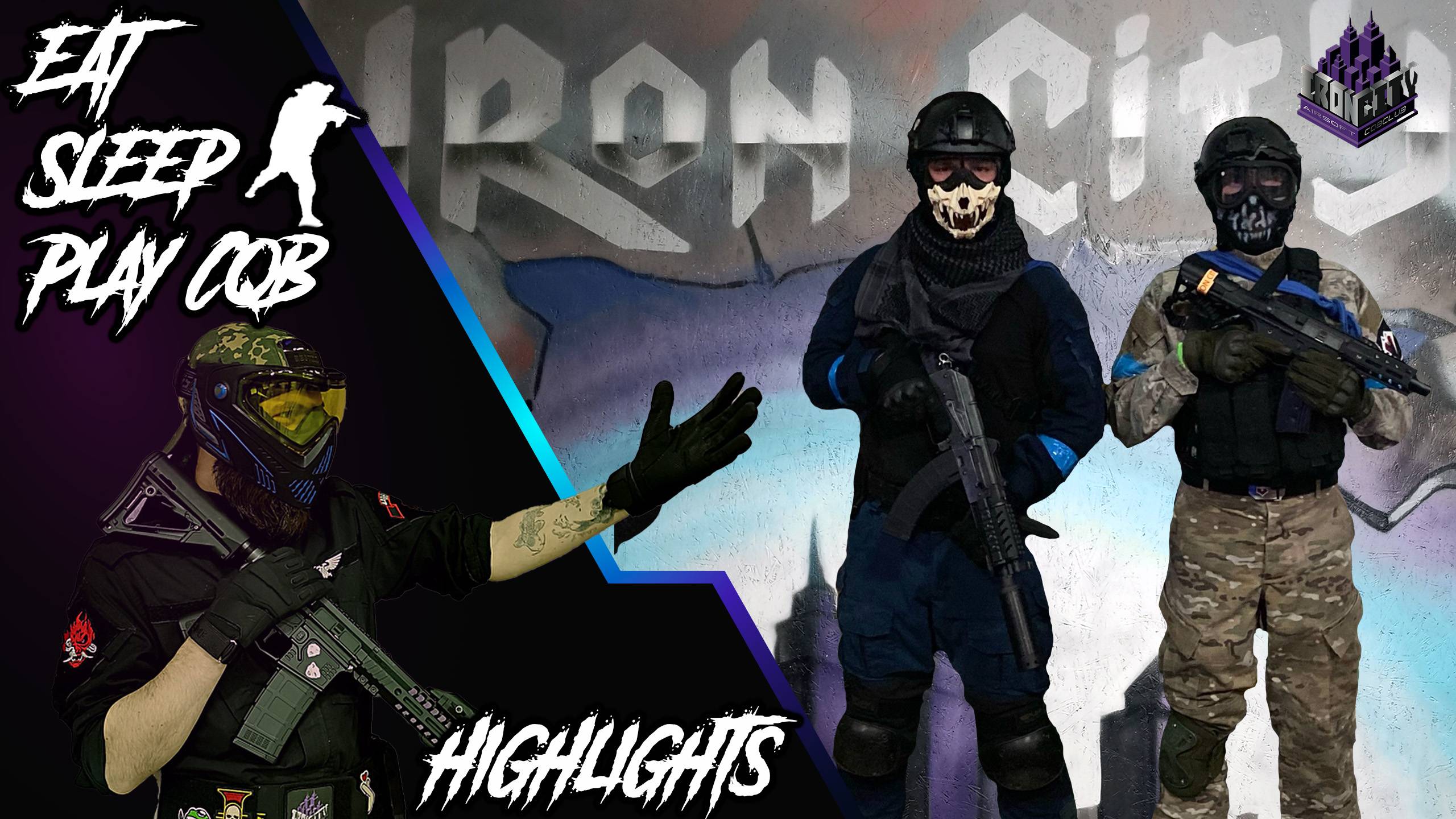 Заключительная игра лета в IRON CITY  #airsoft #cqb #highlights #movies #страйкбол 31.08.2024