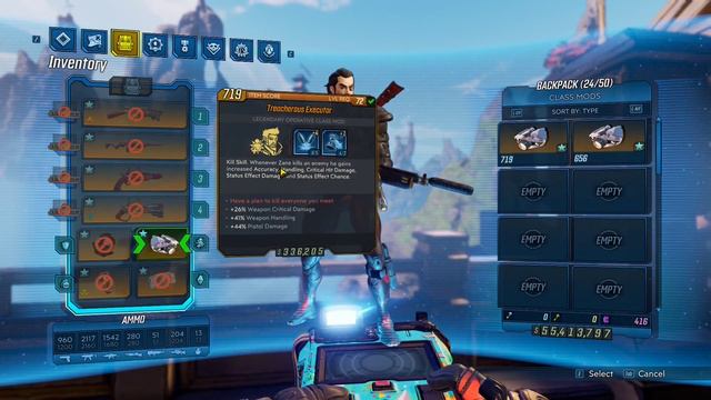 OUTLAW ZANE!! Best Jakobs Zane (level 72, +Gamesave) || Borderlands 3 смотреть онлайн