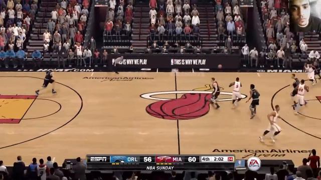 NBA LIVE 16 - Orlando Magic vs Miami Heat - 2nd Half - NBA 2016 - HD смотреть онлайн