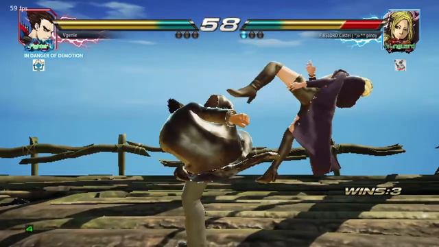 KAZUYA #VGENIE X FIRELORD CASTEL NINA TEKKEN 7 PHIL SET 1 3 смотреть онлайн