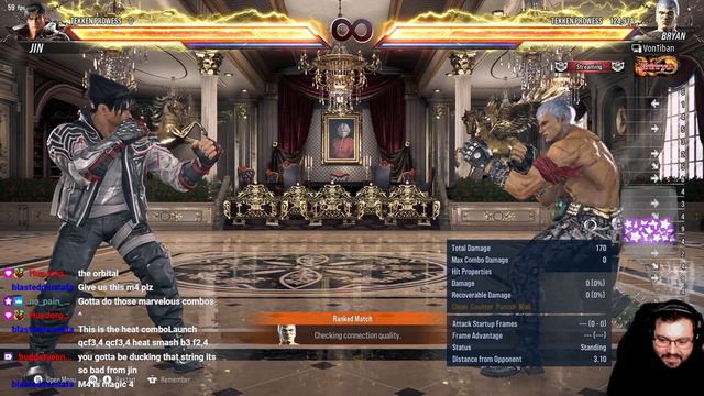 Tekken 8 Bryan Fury Fundamentals - Practicing D4 in Ranked Matches! смотреть онлайн